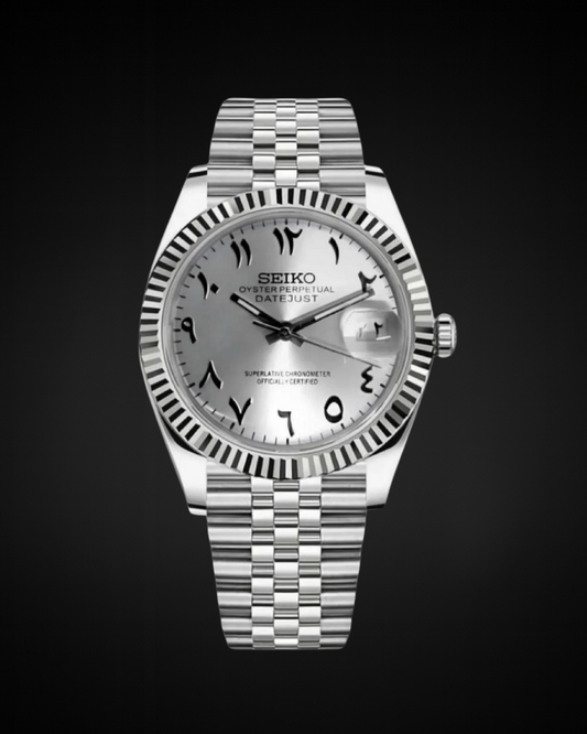Titanium Arabic Dial